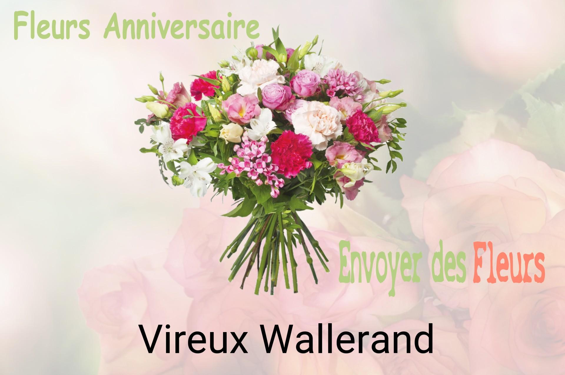 Bouquet de fleurs d’anniversaire livré à Vireux-Wallerand