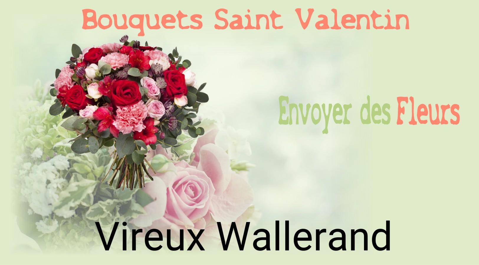 Roses de Saint-Valentin livrées à Vireux-Wallerand